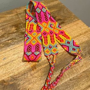 NEW Handmade, handwoven Mayan belt - Yucatán Mexico- size L
